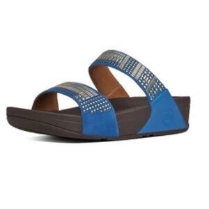 FitFlops Aztec Chada Slide Sandals Size 8